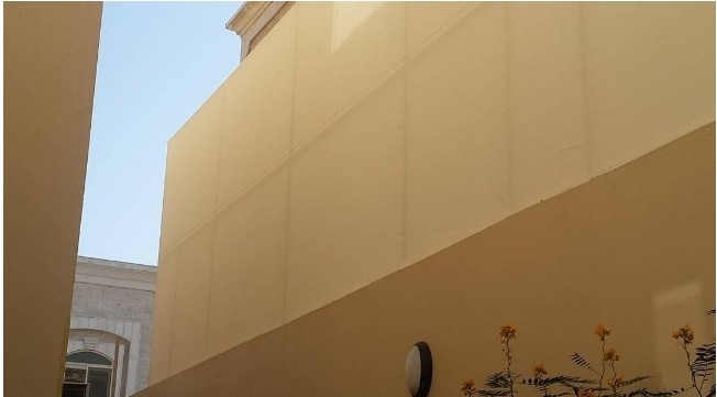 سواتر سماء الرياض قماشpvc