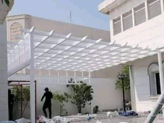 برجولة أنيقة للحدائق - حماية من العوامل الجوية